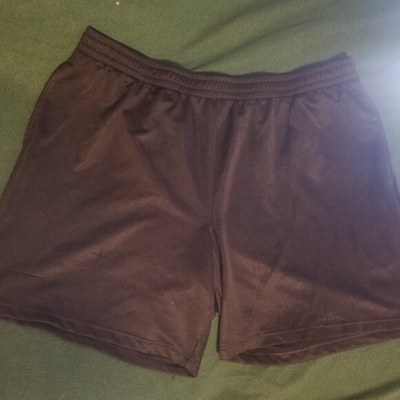 Athletic Works 3XL black men's shorts - Picture 2 of 8